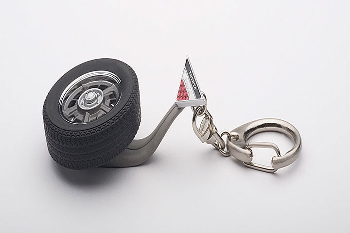 41566 1/18 TOYOTA 2000 GT WHEEL KEYCHAIN