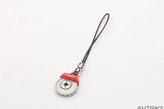 41571  BRAKE DISC MOBILE PHONE PENDANT (RED CALIPER)