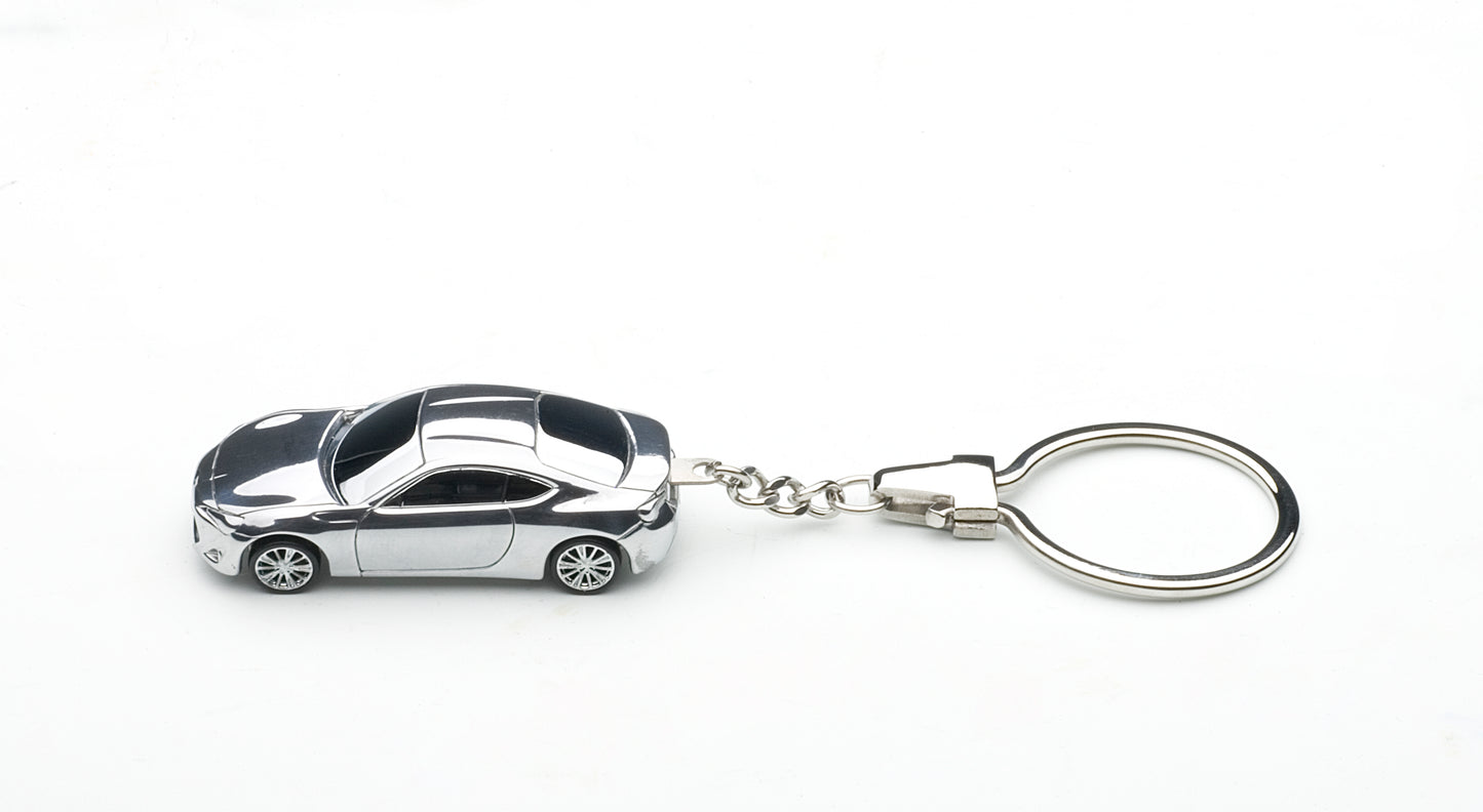 41610-002  1/87 TOYOTA GT86 (ALUMINM CAR KEYCHAIN) - For European market