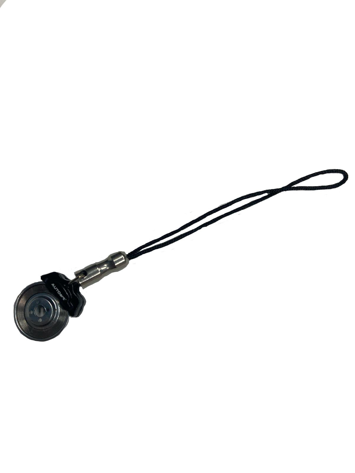 41573 BRAKE DISC MOBILE PHONE PENDANT (BLACK CALIPER)