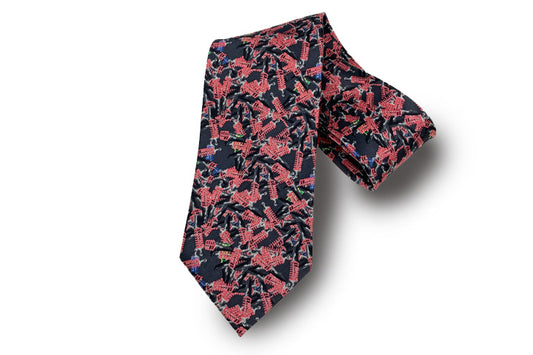 45581 SILK TIE (SUSPENSION PATTERN)