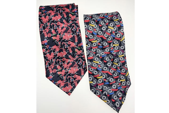 45581 SILK TIE (SUSPENSION PATTERN)