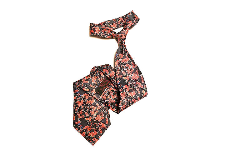 45581 SILK TIE (SUSPENSION PATTERN)