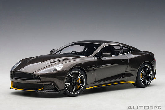 70273 ASTON MARTIN VANQUISH S 2017 (KOPI BRONZE/SPEED YELLOW LIVERY)