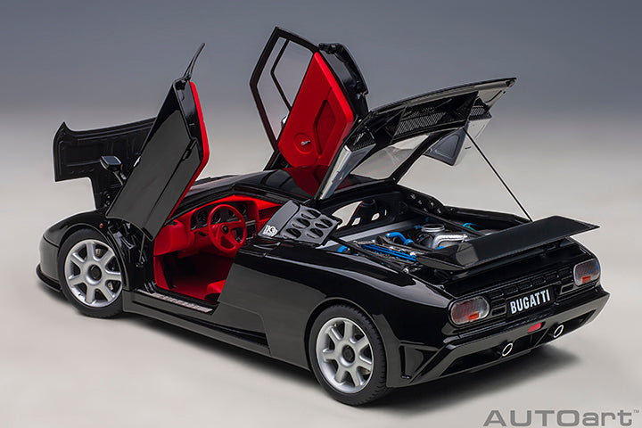 70919 BUGATTI EB110 SS (NERO VERNICE/BLACK)