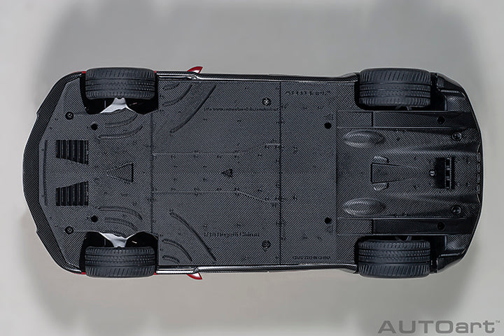 70966 BUGATTI CHIRON SPORT 2019 (ITALIAN RED/CARBON)