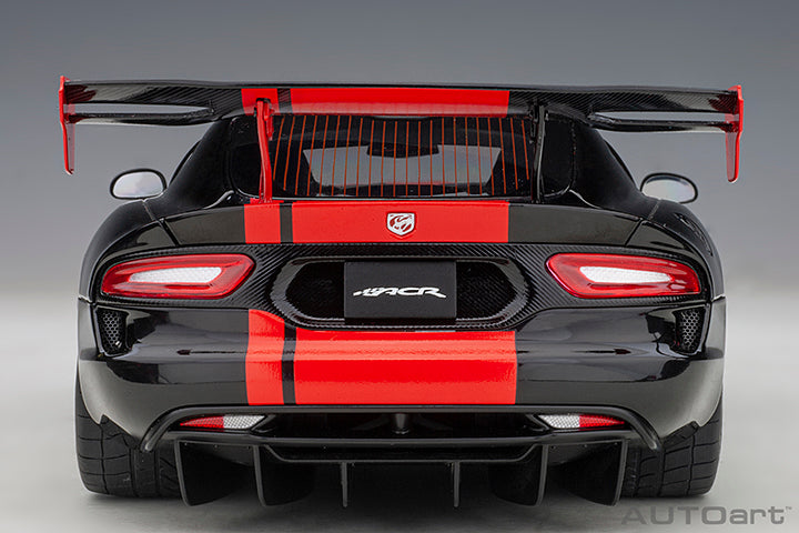 71732 DODGE VIPER 1:28 EDITION ACR 2017 (VENOM BLACK W/ RED STRIPES)