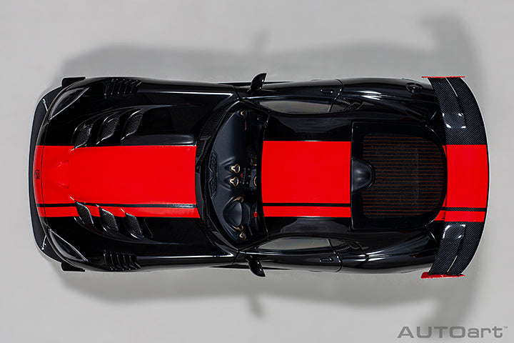 71732 DODGE VIPER 1:28 EDITION ACR 2017 (VENOM BLACK W/ RED STRIPES)