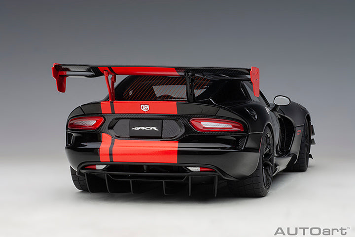 71732 DODGE VIPER 1:28 EDITION ACR 2017 (VENOM BLACK W/ RED STRIPES)