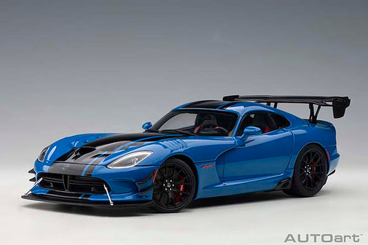 71734  DODGE VIPER ACR 2017 (COMPETITION BLUE W/ BLACK STRIPES)