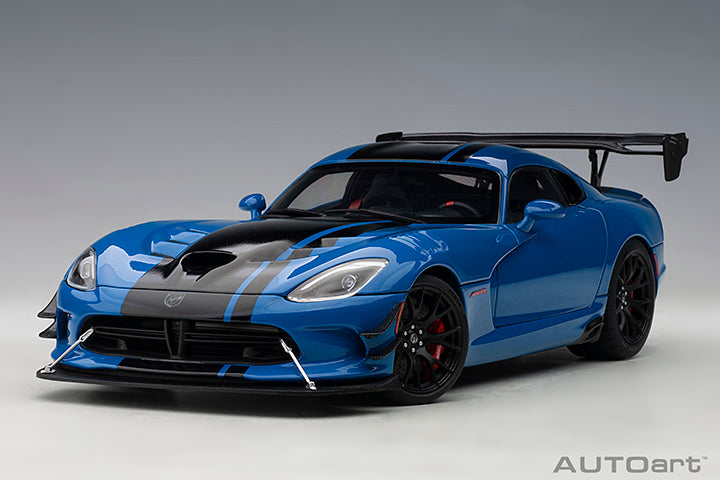 71734  DODGE VIPER ACR 2017 (COMPETITION BLUE W/ BLACK STRIPES)