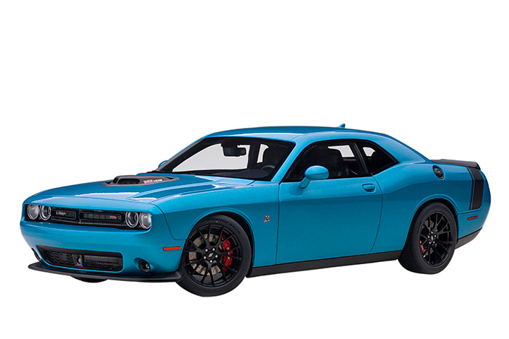 71742 DODGE CHALLENGER 392 HEMI SCAT PACK SHAKER 2018 (B5 BLUE PEARL COAT)