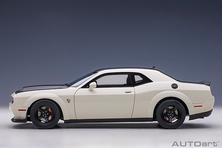 71746 DODGE CHALLENGER SRT DEMON (KNUCKLE WHITE/SATIN BLACK GRAPHIC PACKAGE)