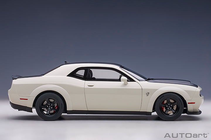 71746 DODGE CHALLENGER SRT DEMON (KNUCKLE WHITE/SATIN BLACK GRAPHIC PACKAGE)