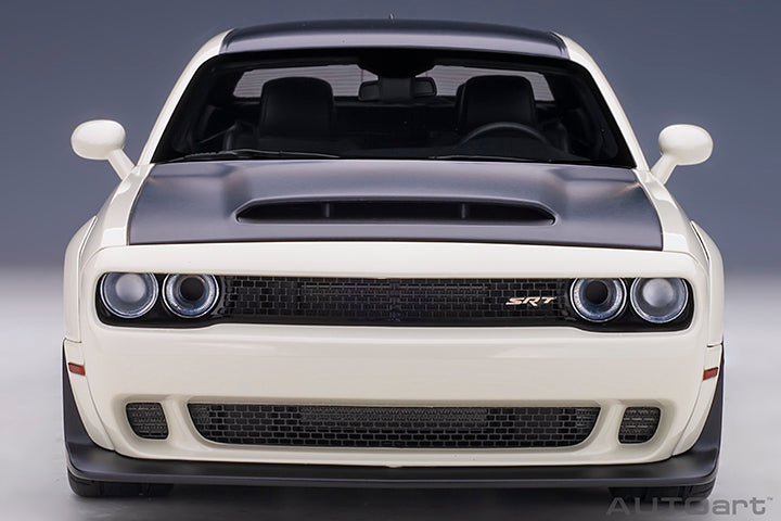 71746 DODGE CHALLENGER SRT DEMON (KNUCKLE WHITE/SATIN BLACK GRAPHIC PACKAGE)
