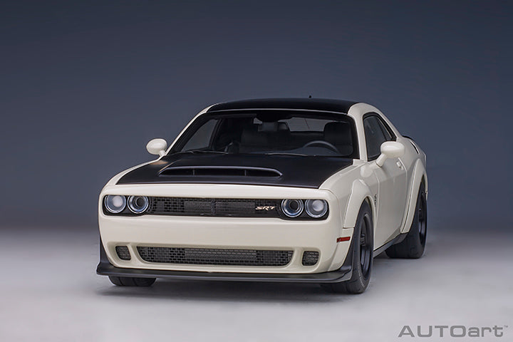 71746 DODGE CHALLENGER SRT DEMON (KNUCKLE WHITE/SATIN BLACK GRAPHIC PACKAGE)