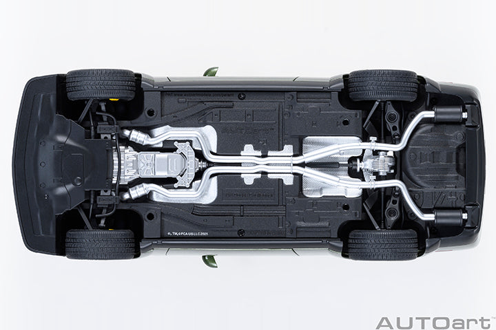 71761 DODGE CHALLENGER SRT JAILBREAK 2022 (F8 GREEN)