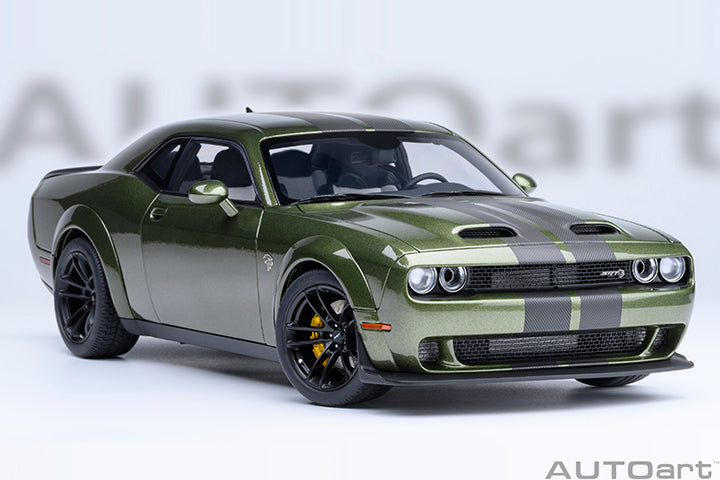 71761 DODGE CHALLENGER SRT JAILBREAK 2022 (F8 GREEN)