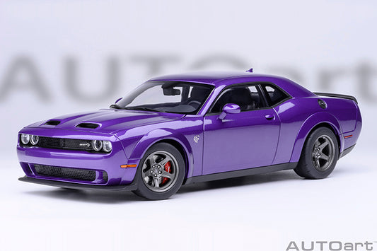 71768 DODGE CHALLENGER SRT SUPER STOCK 2023 (PLUM CRAZY/PURPLE)