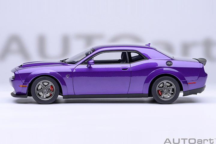 71768 DODGE CHALLENGER SRT SUPER STOCK 2023 (PLUM CRAZY/PURPLE)