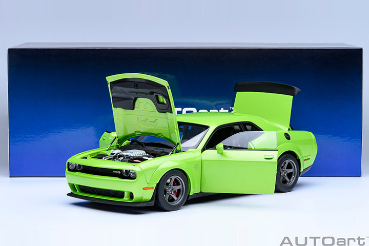 71769 DODGE CHALLENGER SRT SUPER STOCK 2023 (SUBLIME/GREEN)