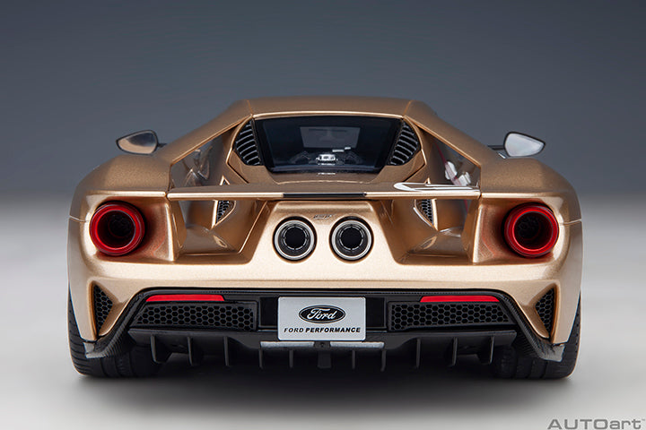 72928 FORD GT HERITAGE EDITION HOLMAN MOODY (GOLD W/ RED &amp; WHITE)