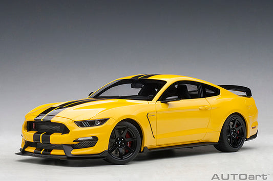 72932 FORD SHELBY GT-350R (TRIPLE YELLOW W/ BLACK STRIPES)