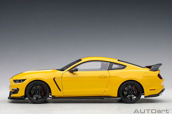 72932 FORD SHELBY GT-350R (TRIPLE YELLOW W/ BLACK STRIPES)