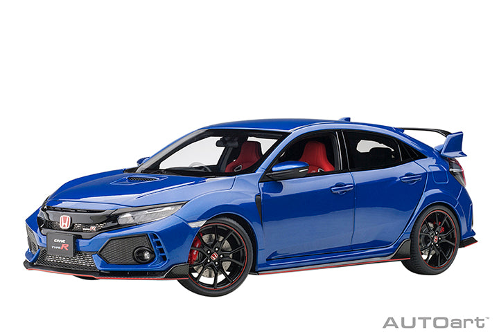 73269 1/18 HONDA CIVIC TYPE R (FK8) (BRILLIANT SPORTY BLUE METALLIC)