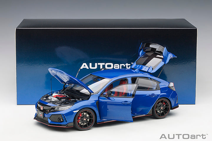 73269 1/18 HONDA CIVIC TYPE R (FK8) (BRILLIANT SPORTY BLUE METALLIC)