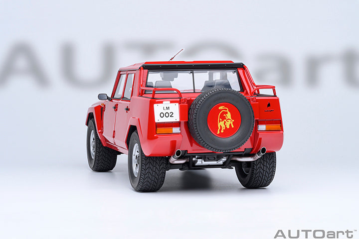 74551 LAMBORGHINI LM002 (ROSSO SIVIGLIA/RED)