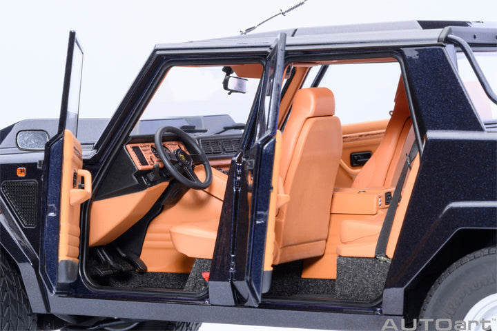 74552 LAMBORGHINI LM002 (BLU ACAPULCO METALLIC/METALLIC BLUE)