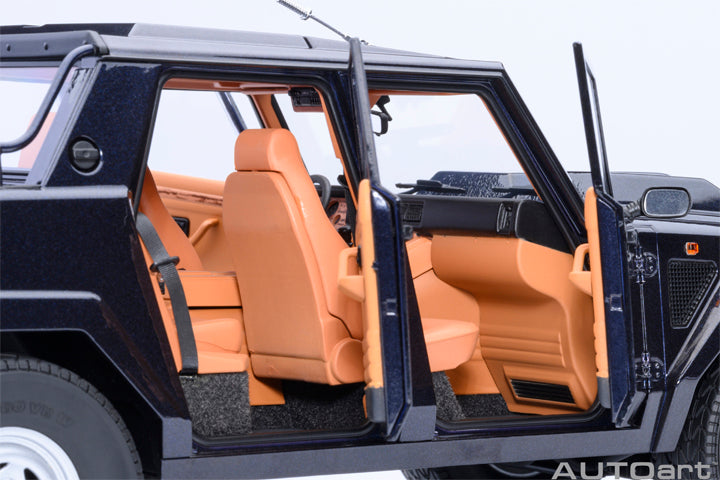 74552 LAMBORGHINI LM002 (BLU ACAPULCO METALLIC/METALLIC BLUE)