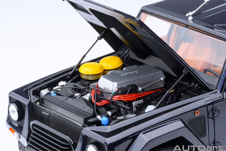 74552 LAMBORGHINI LM002 (BLU ACAPULCO METALLIC/METALLIC BLUE)
