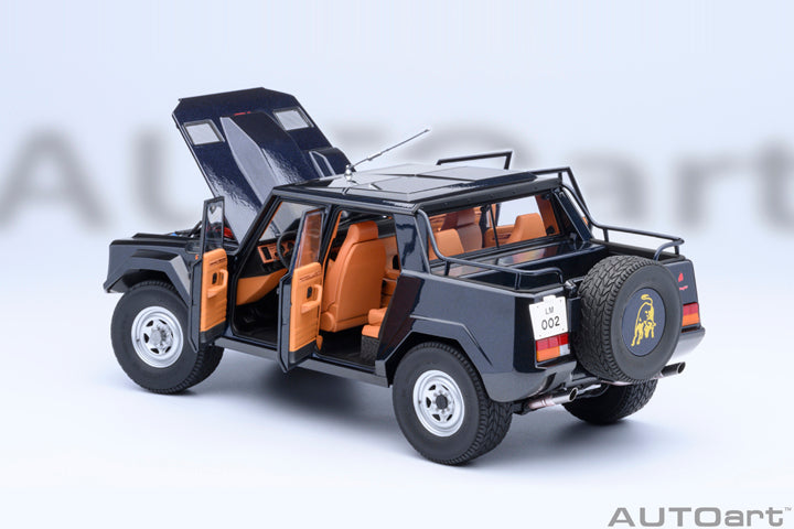 74552 LAMBORGHINI LM002 (BLU ACAPULCO METALLIC/METALLIC BLUE)