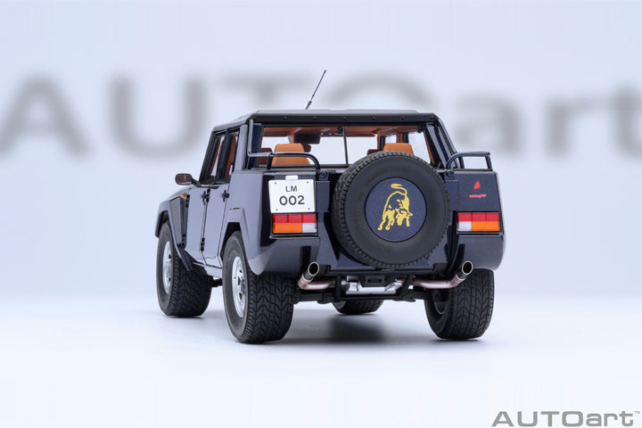 74552 LAMBORGHINI LM002 (BLU ACAPULCO METALLIC/METALLIC BLUE)