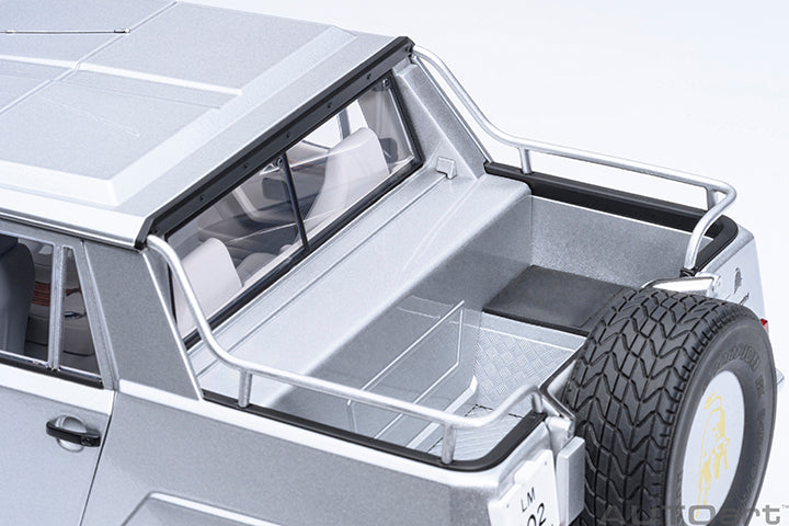 74553 LAMBORGHINI LM002 (ARGENTO/METALLIC SILVER)