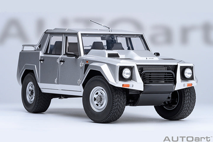 74553 LAMBORGHINI LM002 (ARGENTO/METALLIC SILVER)