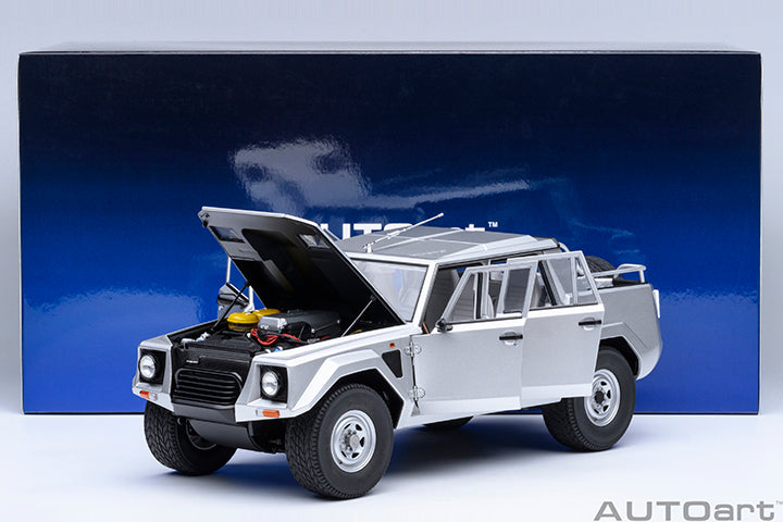 74553 LAMBORGHINI LM002 (ARGENTO/METALLIC SILVER)
