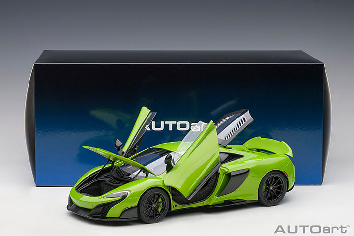 76049 1/18 McLAREN 675LT (NAPIER GREEN)