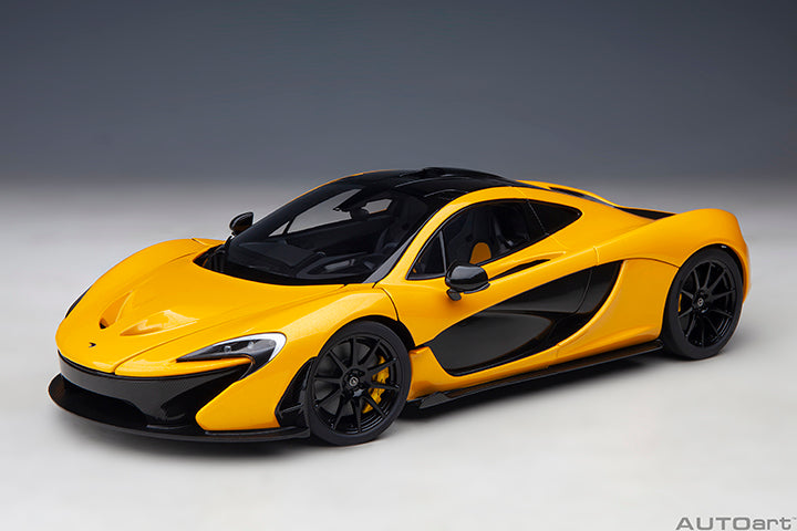 76067 1/18 McLAREN P1 (VOLCANO YELLOW W/ YELLOW/BLACK INTERIOR)