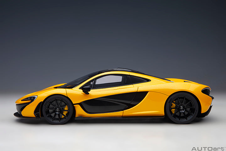 76067 1/18 McLAREN P1 (VOLCANO YELLOW W/ YELLOW/BLACK INTERIOR)