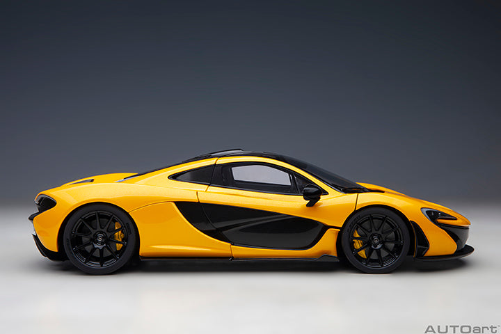 76067 1/18 McLAREN P1 (VOLCANO YELLOW W/ YELLOW/BLACK INTERIOR)