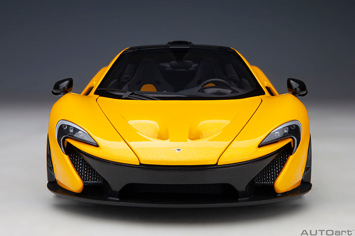 76067 1/18 McLAREN P1 (VOLCANO YELLOW W/ YELLOW/BLACK INTERIOR)