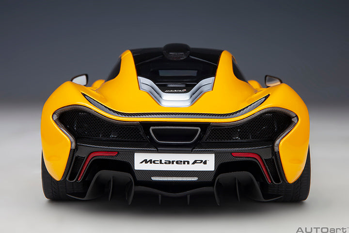 76067 1/18 McLAREN P1 (VOLCANO YELLOW W/ YELLOW/BLACK INTERIOR)