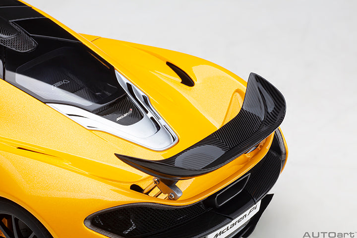 76067 1/18 McLAREN P1 (VOLCANO YELLOW W/ YELLOW/BLACK INTERIOR)