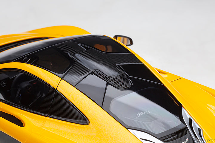 76067 1/18 McLAREN P1 (VOLCANO YELLOW W/ YELLOW/BLACK INTERIOR)