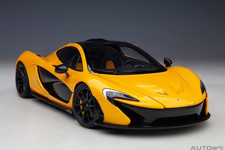 76067 1/18 McLAREN P1 (VOLCANO YELLOW W/ YELLOW/BLACK INTERIOR)