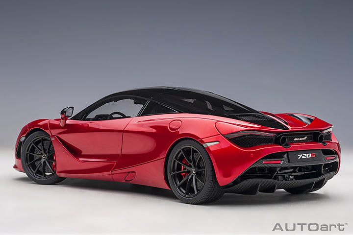76072 1/18 McLAREN 720S (MEMPHIS RED/METALLIC RED)