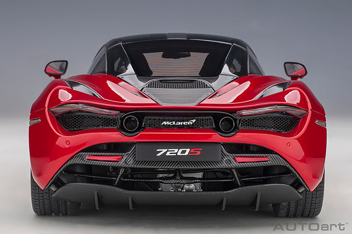 76072 1/18 McLAREN 720S (MEMPHIS RED/METALLIC RED)